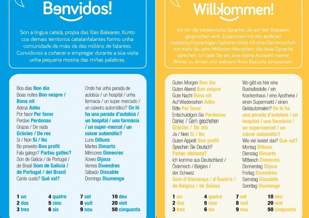 El Govern aproxima la lengua catalana a los turistas que visitan las Islas Baleares