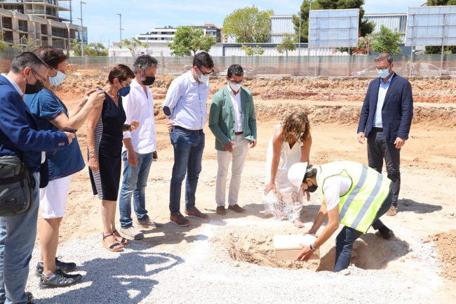 Ponen la primera piedra de la Capsa de Música, la nueva sede de la Orquestra Simfònica de les Illes Balears