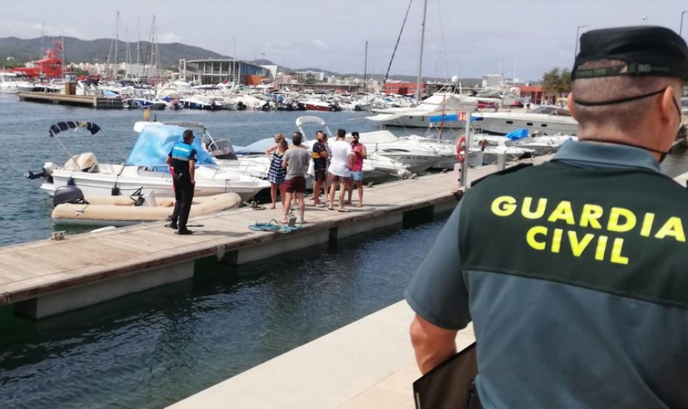 11 propuestas de sanción para los chárteres náuticos ilegales, en Sant Antoni