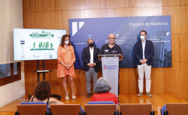 El Consell acull la presentació de la Marxa des Güell a Lluc a Peu