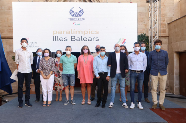 Reconocimiento a los deportistas paralímpicos de las Illes Balears que han participado en Tokyo 2020
