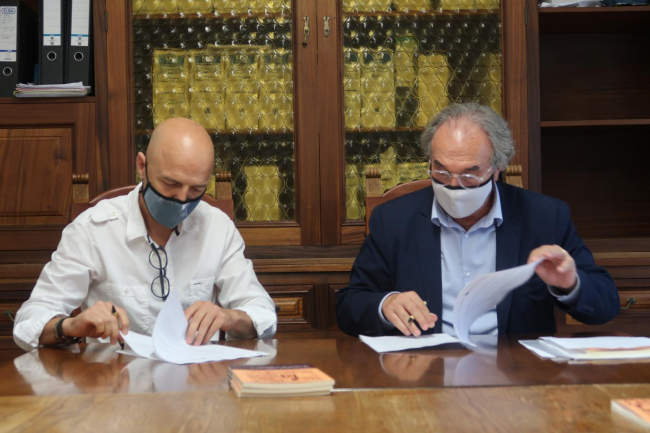 Educación y Ayuntamiento firman el Convenio de colaboración para la creación de una escoleta 0-3 en Maria de la Salut