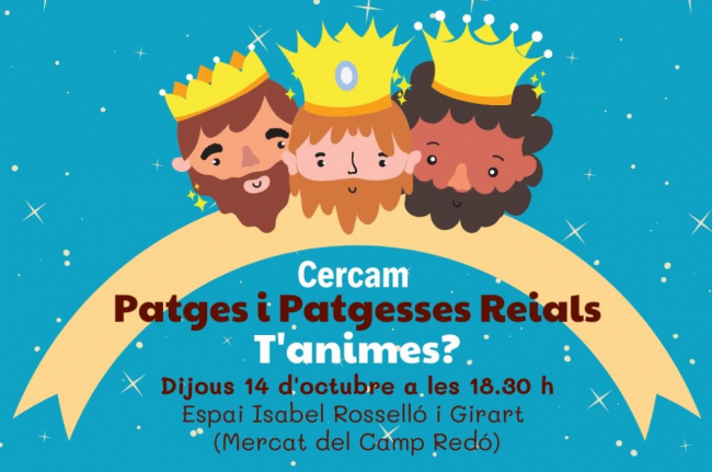 El ayuntamiento de Palma hace un llamamiento para escoger a los y las pajes para la Cabalgata de los Reyes 2022