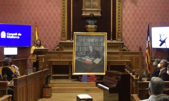 El Consell recuerda y reivindica a Francesc de Borja Moll