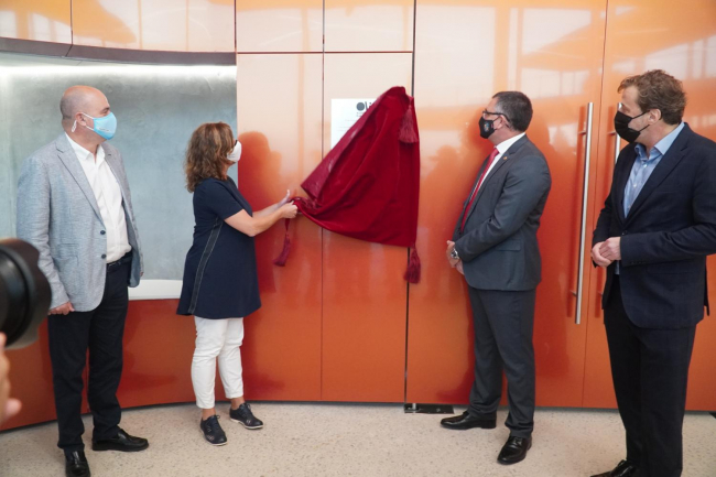 La presidenta Armengol asiste a la inauguración del auditorio Caló de s’Oli de Sant Josep de sa Talaia