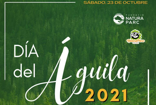 La Fundació Natura Parc celebrarà el dia de l’àguila dissabte dia 23 d’octubre 2021