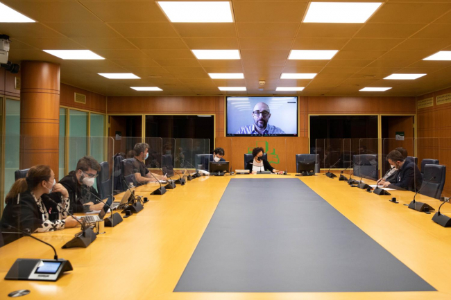 El Govern presenta en el Parlamento Vasco el modelo de empresa pública de energía (IBE) de las Illes Balears