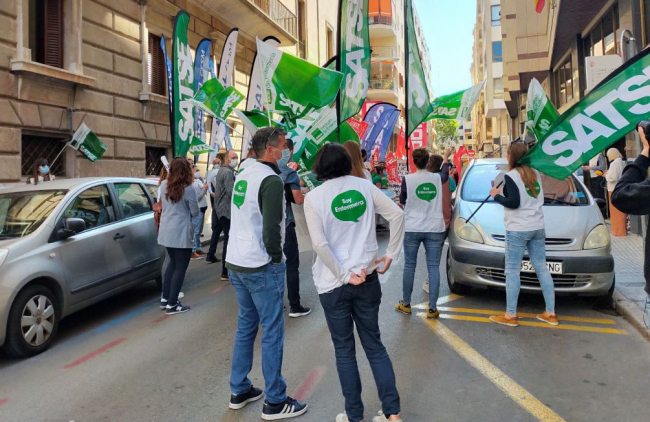 SATSE rechaza el acuerdo de insularidad y denuncia
sus consencuencias en Mallorca
