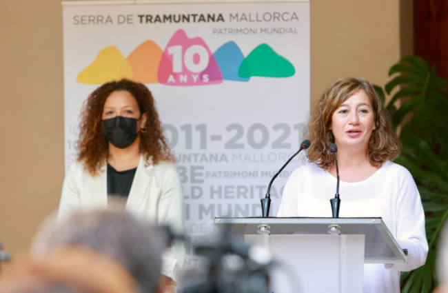 Armengol y Cladera asisten a la inauguración del nuevo centro Serra de Tramuntana de Raixa