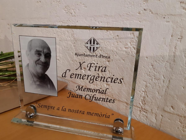 La X Fira de Cossos d’Emergències homenatja el bomber de Mallorca Joan Cifuentes