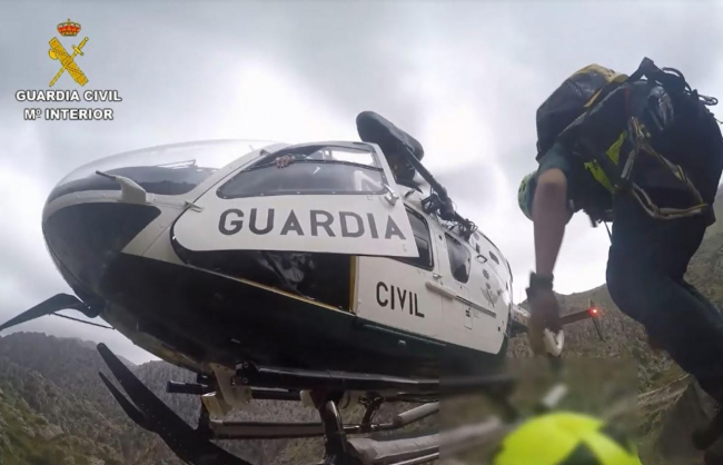La Guardia Civil lleva a cabo dos rescates en la Serra de Tramuntana