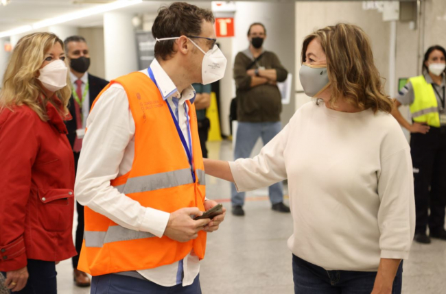Armengol agradece el trabajo  a todas las personas que han hecho posible los controles sanitarios en los puertos y aeropuertos