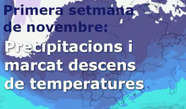 Noviembre empieza con bajada de temperaturas y tiempo invernal