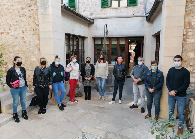 El Ayuntamiento de Santanyí incorpora 9 personas en diferentes departamentos a través del SOIB