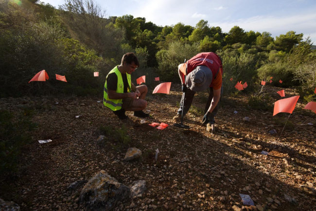 El Parque Nacional de Cabrera acoge la investigación más ambiciosa sobre el cautiverio de prisioneros franceses en la isla grande