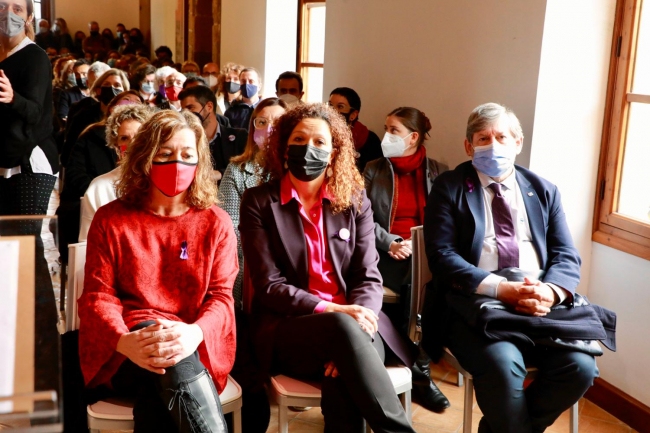 Acto de memoria de las mujeres asesinadas a causa de la violencia de género