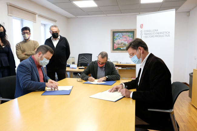 Convenio para el desarrollo de comunidades energéticas en el polígono industrial de Marratxí