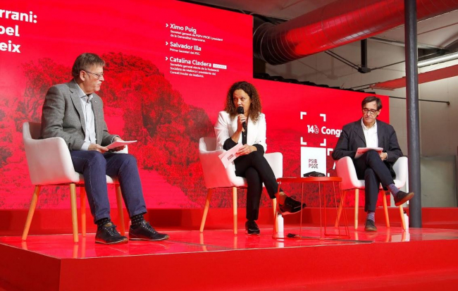 Cladera, Illa y Ximo Puig defienden en el 14º Congreso del PSIB-PSOE la descentralización de la Administración