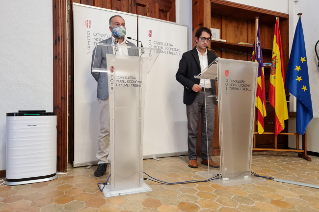 Las Illes Balears cuentan con 455.838 afiliados, un 8% de trabajadores más que en el 2020