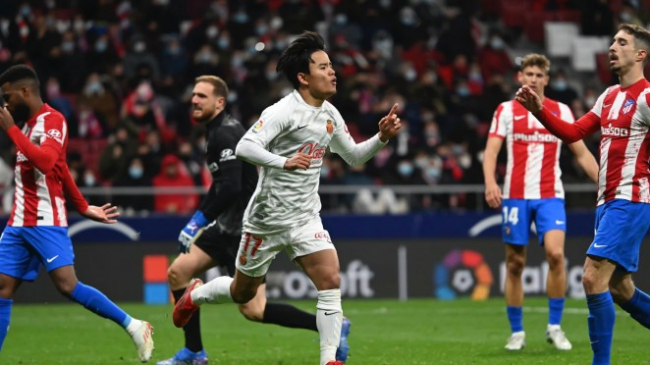 El RCD Mallorca gana al Atlético de Madrid en el Wanda Metropolitano (1-2)