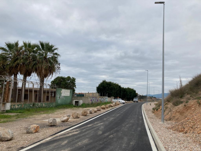 Terminan las obras reclamadas por los vecinos de Son Ferriol para dar más seguridad a la zona y poner fin a los vertidos ilegales de residuos