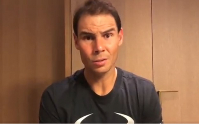 Rafa Nadal, positivo en Coronavirus