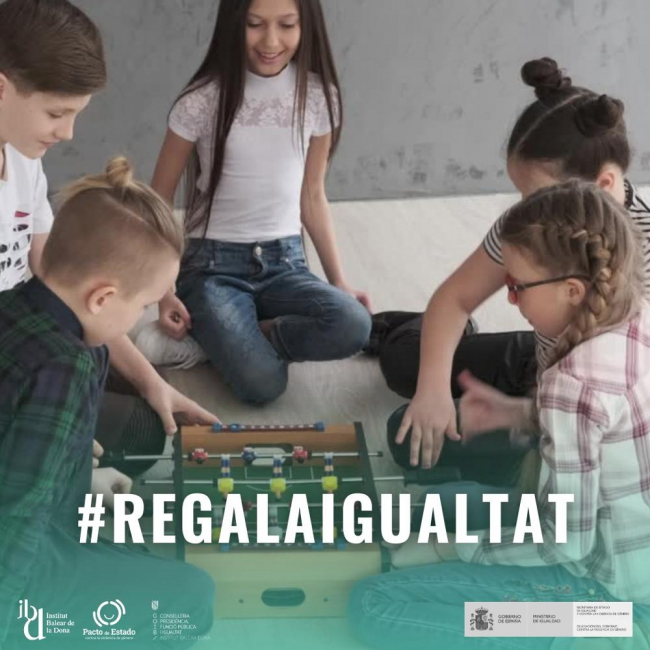 El IBDONA lanza la campaña #regalaigualtat en las redes sociales