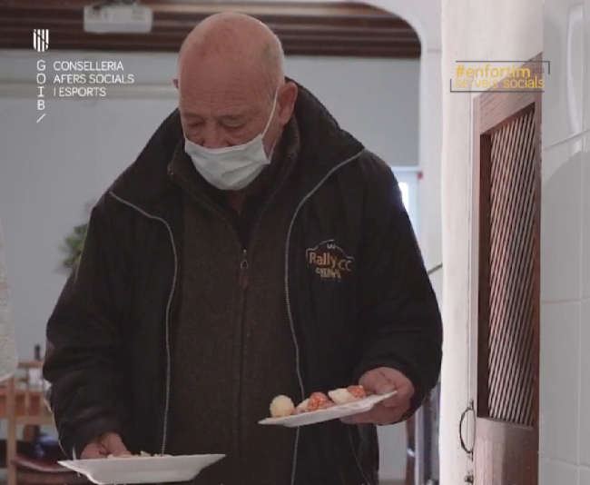 Es Refugi acoge personas sin techo afectadas por la crisis económica de la COVID