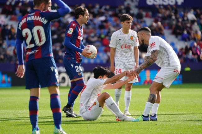 El RCD Mallorca cae ante el Levante UD (2-0)