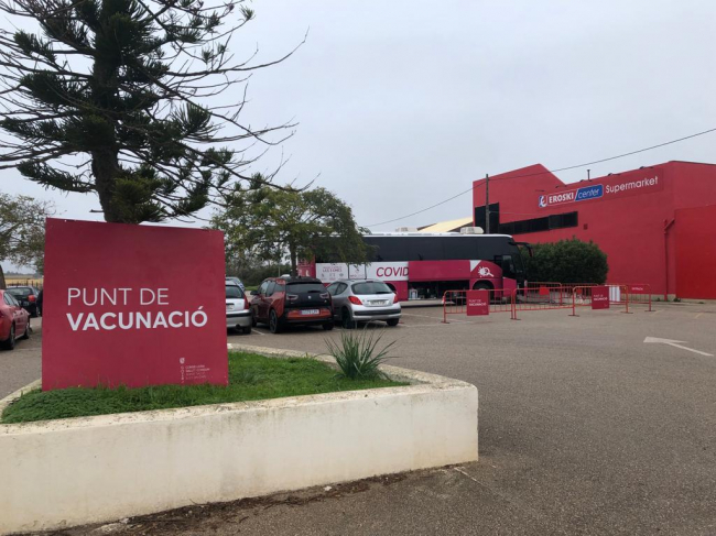 El vacubús de Salud se traslada al Eroski de Manacor hasta el 15 de enero