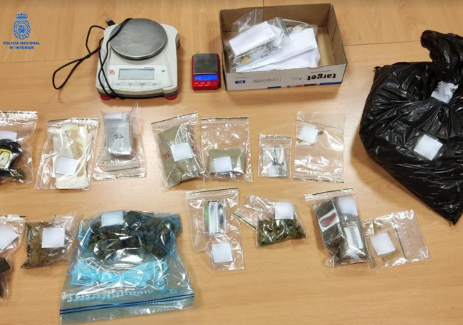 La Policía Nacional de Ibiza desmantela un club cannábico