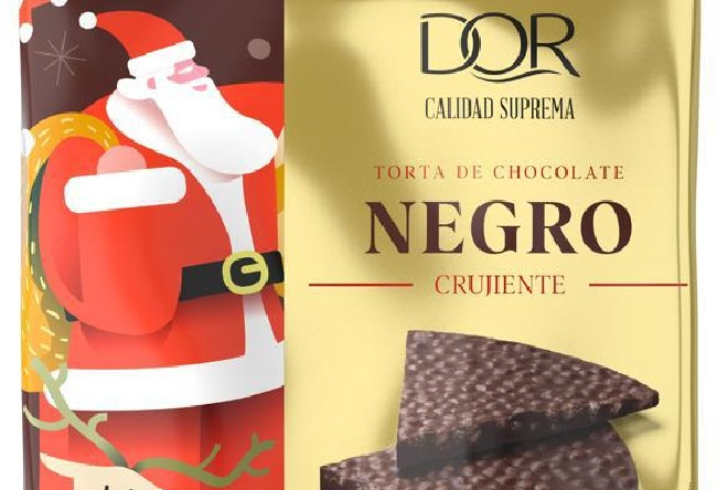 Salud Pública advierte a personas alérgicas o intolerantes a la leche que el producto “Torta de chocolate crujiente” de la marca “Dor” no informa de ella en etiqueta