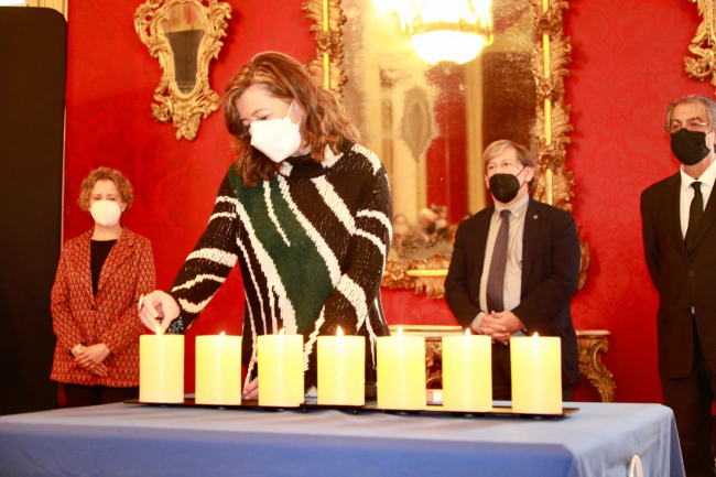 Acto organizado por el Parlamento con motivo del Día Internacional en Memoria de las Víctimas del Holocausto