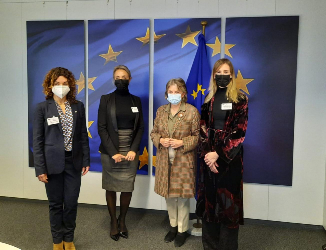 La consellera Sánchez defiende en Bruselas una atención específica para las islas de la UE