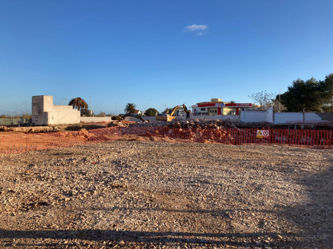 Avanza la construcción de la residencia del cuartel de Santiago de Maó
