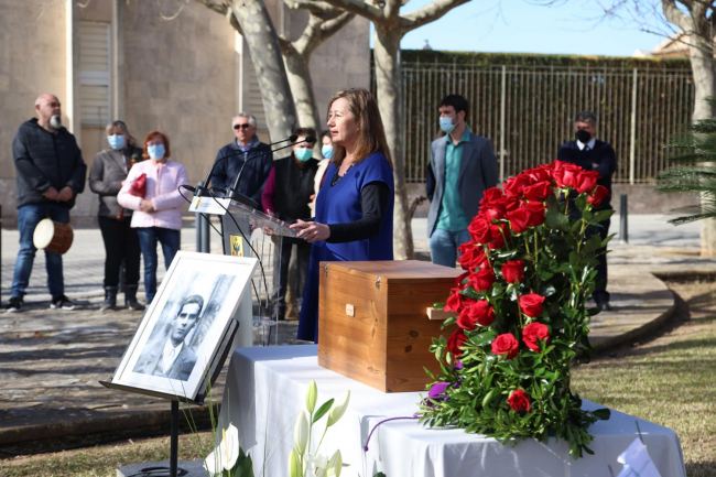 El Govern entrega a los familiares los restos de Miquel Pasqual Quetglas