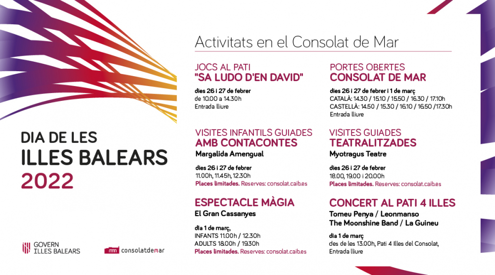 El Consolat de Mar vuelve a abrir las puertas para celebrar el Día de las Illes Balears