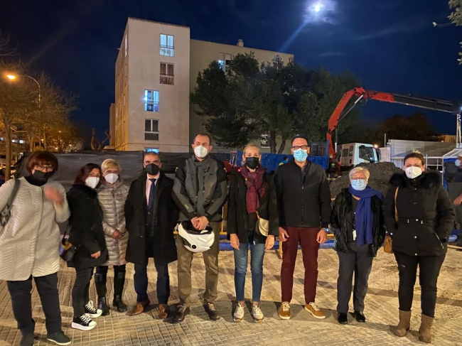 Cs Palma alerta de la construcción de una gasolinera al lado de un bloque de viviendas en el Arenal