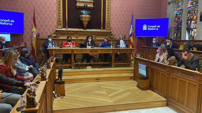 El Consell de Mallorca aprueba una declaración institucional de condena absoluta al ataque de Rusia a Ucrania