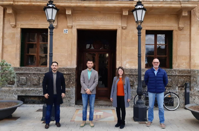 El Consell de Mallorca presenta en el Ayuntamiento de Llucmajor la nueva planta de compostaje de materia orgánica