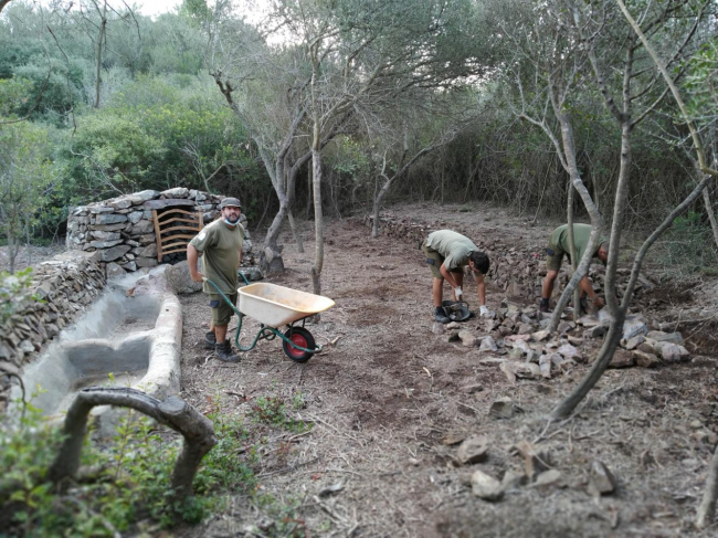 El Parque Natural de s’Albufera des Grau incorpora un pozo hasta ahora desconocido a la oferta etnológica de sus itinerarios 