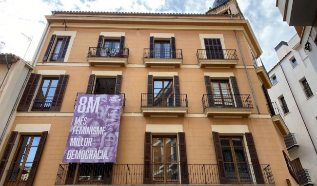 El PSIB-PSOE se suma, un año más, a los actos y reivindicaciones del 8M 