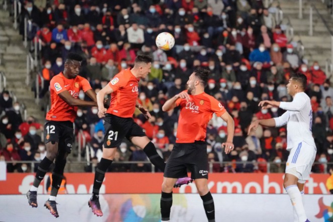 El RCD Mallorca pierde ante el Real Madrid (0-3)