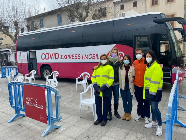 El Vacubús de Salud se instala en Artà