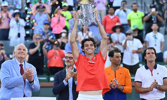 Fritz conquista Indian Wells ante Nadal