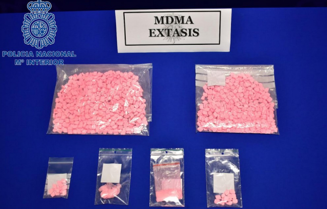 Detenido en Ibiza por tráfico de drogas con más de 1000 comprimidos de éxtasis