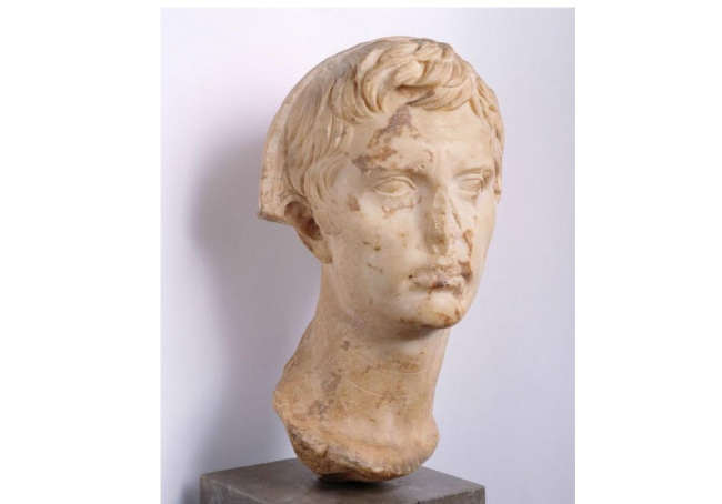 El Ministerio de Cultura y Deporte destina al Museo de Mallorca una cabeza de Augusto encontrada en Pollentia