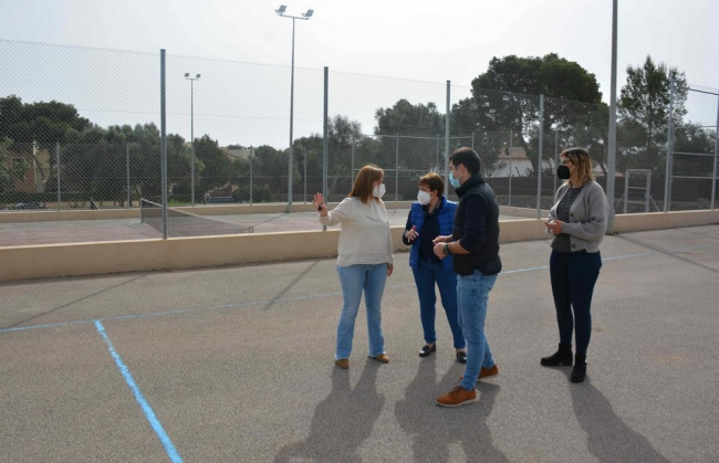 El Ayuntamiento de Santanyí termina las
mejoras en las instalaciones
deportivas de Portopetro