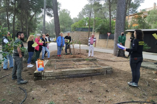 Gestió forestal colabora en un taller de autoprotección ante el riesgo de incendios forestales en Canyamel