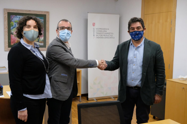 Renuevan el acuerdo para fomentar la participación de las empresas asociadas en el Palma International Boat Show